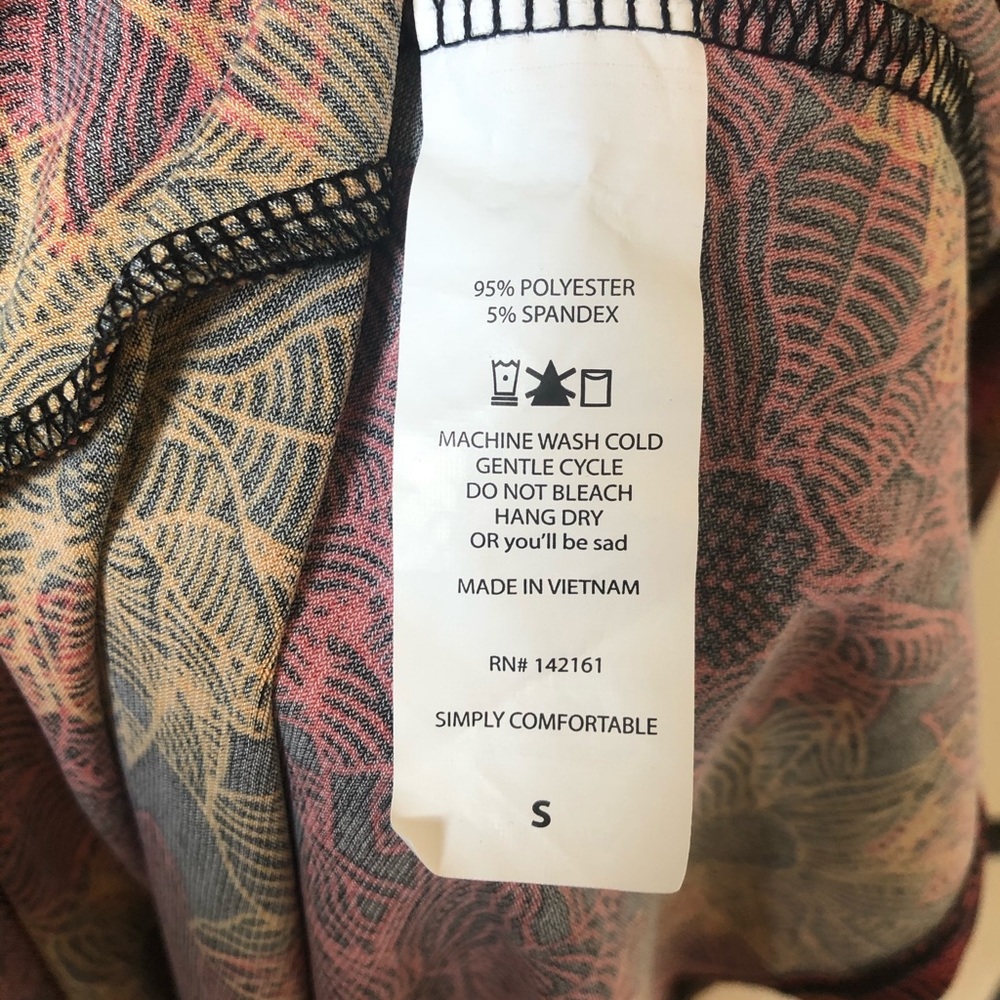 Lularoe LLR Maxi Skirt, Size Small, Fall Colors - Picture 4 of 4